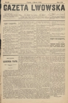Gazeta Lwowska. 1912, nr 49
