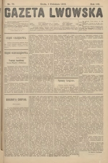Gazeta Lwowska. 1912, nr 76