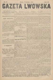 Gazeta Lwowska. 1912, nr 87