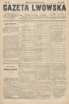 Gazeta Lwowska. 1912, nr 92