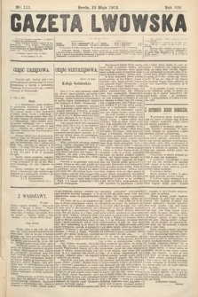 Gazeta Lwowska. 1912, nr 111