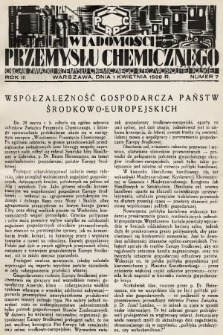 Wiadomości Przemysłu Chemicznego : organ Związku Przemysłu Chemicznego Rzeczypospolitej Polskiej. R. 3, 1928, nr 7