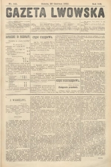 Gazeta Lwowska. 1912, nr 141