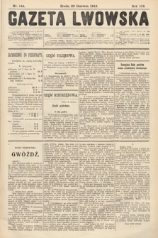 Gazeta Lwowska. 1912, nr 144