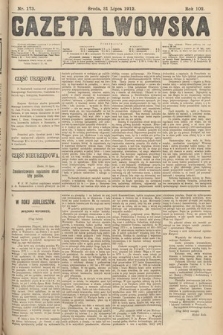 Gazeta Lwowska. 1912, nr 173