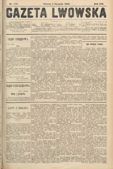 Gazeta Lwowska. 1912, nr 176