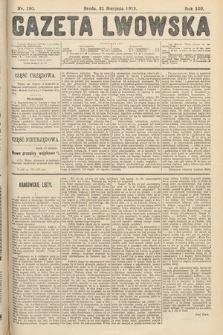 Gazeta Lwowska. 1912, nr 190