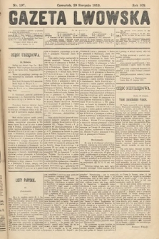 Gazeta Lwowska. 1912, nr 197