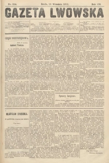 Gazeta Lwowska. 1912, nr 214
