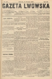 Gazeta Lwowska. 1912, nr 215