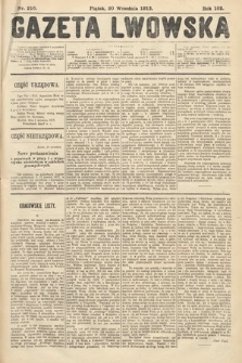 Gazeta Lwowska. 1912, nr 216