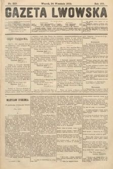 Gazeta Lwowska. 1912, nr 219