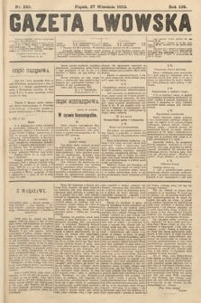 Gazeta Lwowska. 1912, nr 222