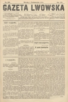 Gazeta Lwowska. 1912, nr 225