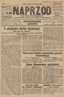 Naprzód : organ Polskiej Partyi Socyalistycznej. 1922, nr 11
