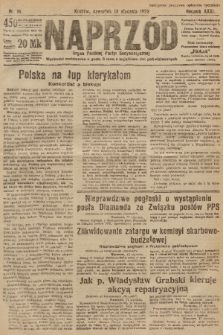 Naprzód : organ Polskiej Partyi Socyalistycznej. 1922, nr 15
