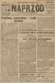 Naprzód : organ Polskiej Partyi Socyalistycznej. 1922, nr 25