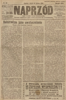 Naprzód : organ Polskiej Partyi Socyalistycznej. 1922, nr 33