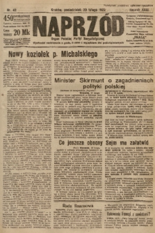 Naprzód : organ Polskiej Partyi Socyalistycznej. 1922, nr 42