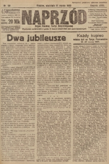 Naprzód : organ Polskiej Partyi Socyalistycznej. 1922, nr 59