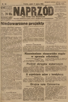 Naprzód : organ Polskiej Partyi Socyalistycznej. 1922, nr 63