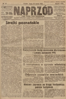 Naprzód : organ Polskiej Partyi Socyalistycznej. 1922, nr 67