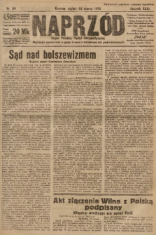 Naprzód : organ Polskiej Partyi Socyalistycznej. 1922, nr 69