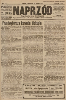 Naprzód : organ Polskiej Partyi Socyalistycznej. 1922, nr 73