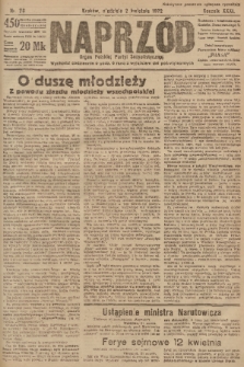 Naprzód : organ Polskiej Partyi Socyalistycznej. 1922, nr 76