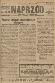 Naprzód : organ Polskiej Partyi Socyalistycznej. 1922, nr 77