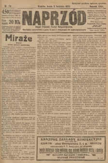 Naprzód : organ Polskiej Partyi Socyalistycznej. 1922, nr 78