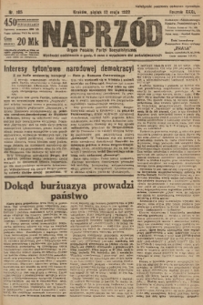 Naprzód : organ Polskiej Partyi Socyalistycznej. 1922, nr 105