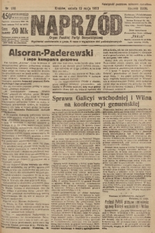 Naprzód : organ Polskiej Partyi Socyalistycznej. 1922, nr 106