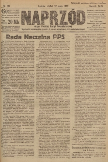 Naprzód : organ Polskiej Partyi Socyalistycznej. 1922, nr 111
