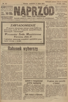 Naprzód : organ Polskiej Partyi Socyalistycznej. 1922, nr 113