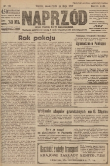 Naprzód : organ Polskiej Partyi Socyalistycznej. 1922, nr 119