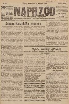 Naprzód : organ Polskiej Partyi Socyalistycznej. 1922, nr 135