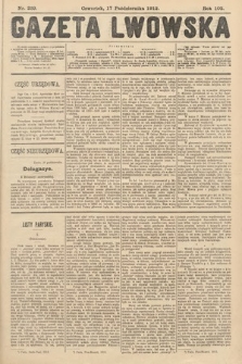 Gazeta Lwowska. 1912, nr 239