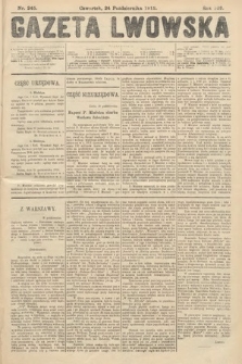 Gazeta Lwowska. 1912, nr 245
