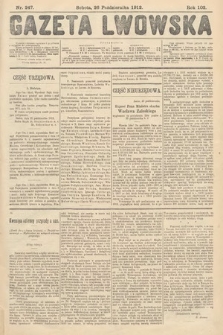 Gazeta Lwowska. 1912, nr 247
