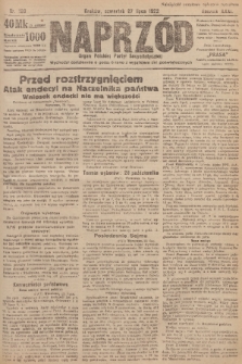 Naprzód : organ Polskiej Partyi Socyalistycznej. 1922, nr 166