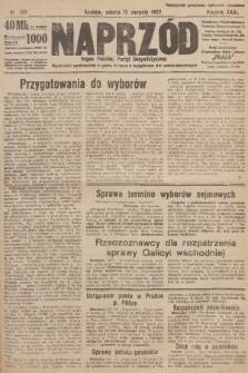 Naprzód : organ Polskiej Partyi Socyalistycznej. 1922, nr 180