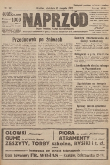 Naprzód : organ Polskiej Partyi Socyalistycznej. 1922, nr 181