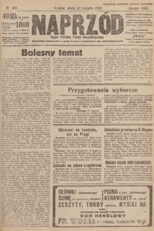 Naprzód : organ Polskiej Partyi Socyalistycznej. 1922, nr 188