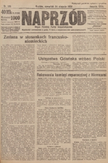 Naprzód : organ Polskiej Partyi Socyalistycznej. 1922, nr 189