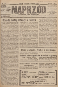 Naprzód : organ Polskiej Partyi Socyalistycznej. 1922, nr 192