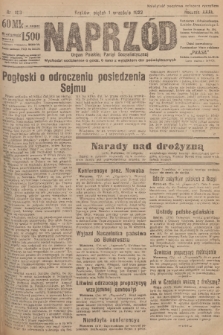 Naprzód : organ Polskiej Partyi Socyalistycznej. 1922, nr 196