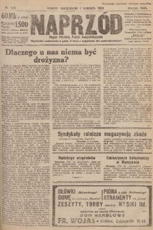 Naprzód : organ Polskiej Partyi Socyalistycznej. 1922, nr 199