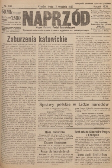 Naprzód : organ Polskiej Partyi Socyalistycznej. 1922, nr 205