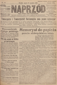 Naprzód : organ Polskiej Partyi Socyalistycznej. 1922, nr 213